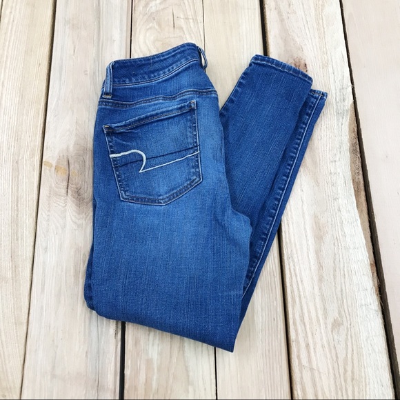 American Eagle Outfitters Denim - AMERICAN EAGLE size 8 short jegging